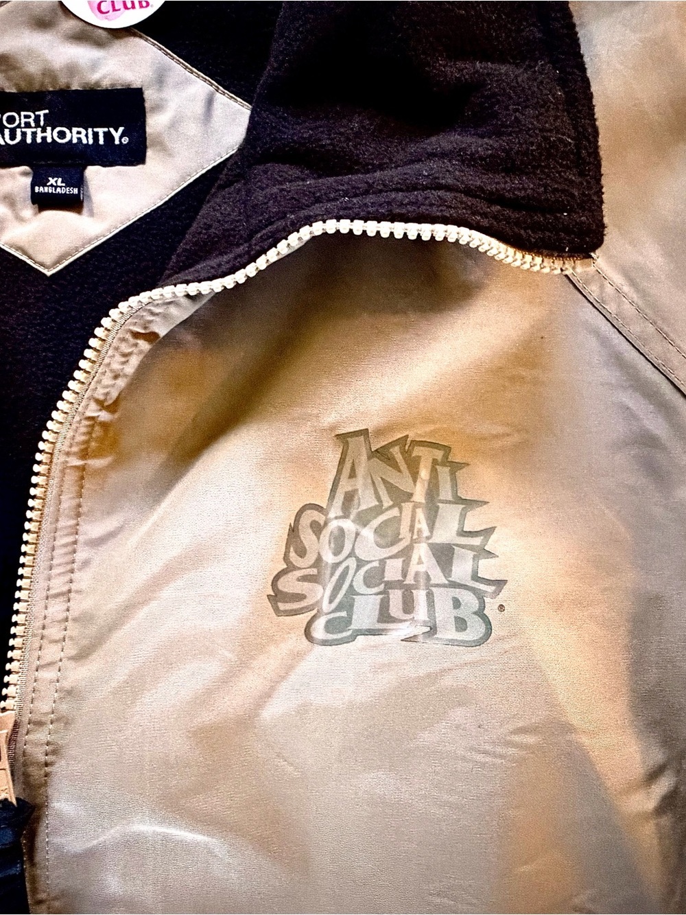 Anti Social Social Club Bomber Jacket - Size XL - NWT - Picture 4 of 4